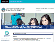 Tablet Screenshot of definitif-online.petra.ac.id